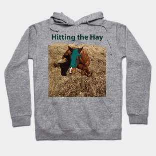 Hitting the Hay - Funny Horse Hoodie